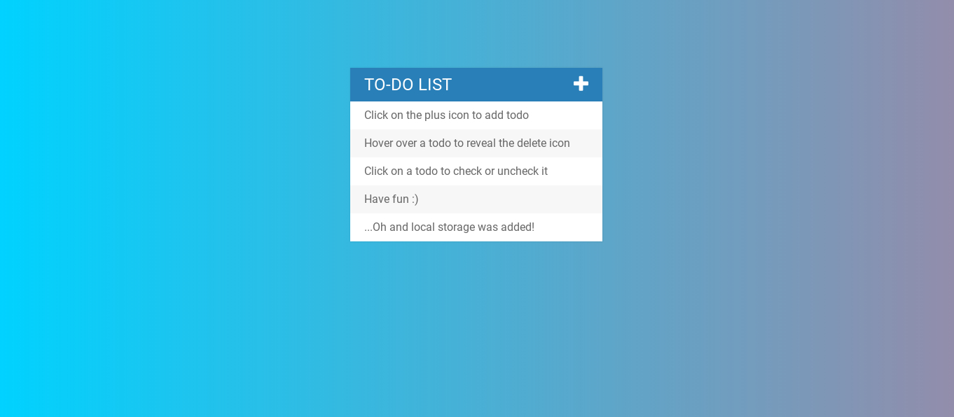 To Do List