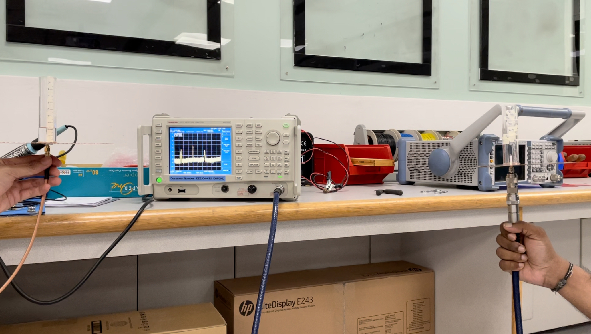 Demo using Spectrum Analyzer