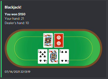 Blackjack Screenshot