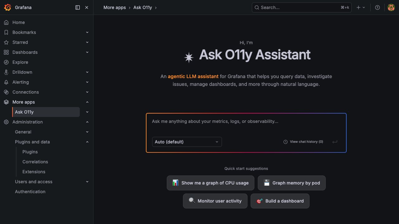 Ask O11y agent overview