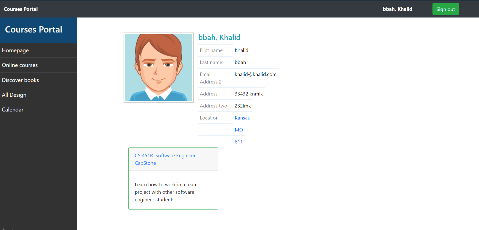 GitHub - Consolefun/StudentPortal