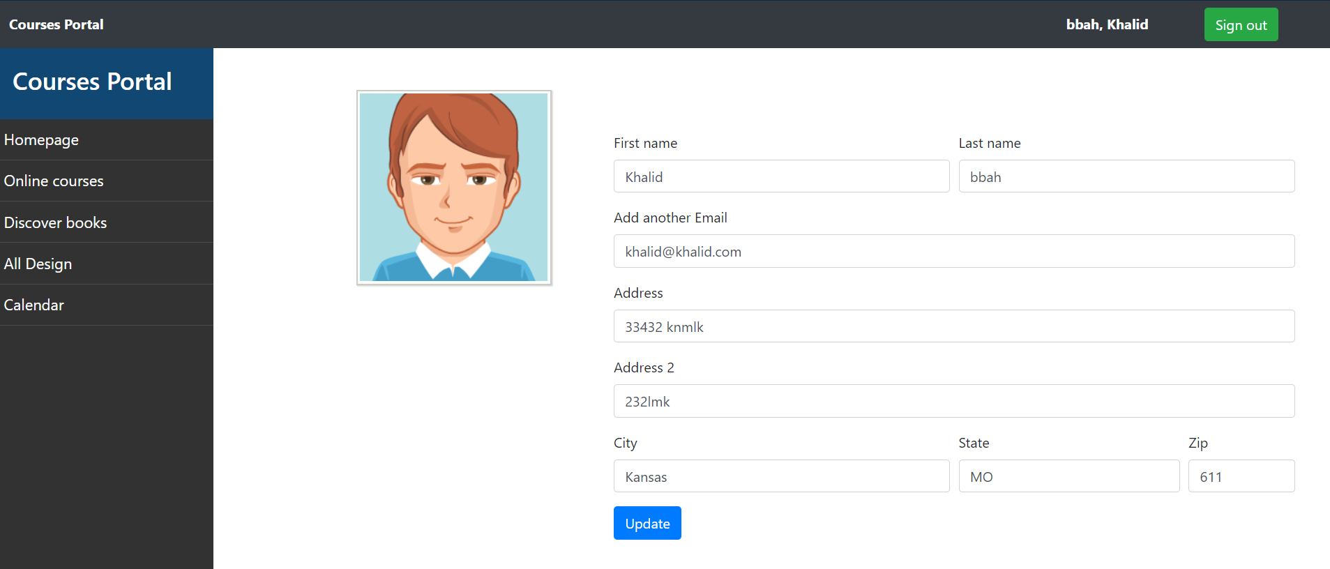 GitHub - Consolefun/StudentPortal