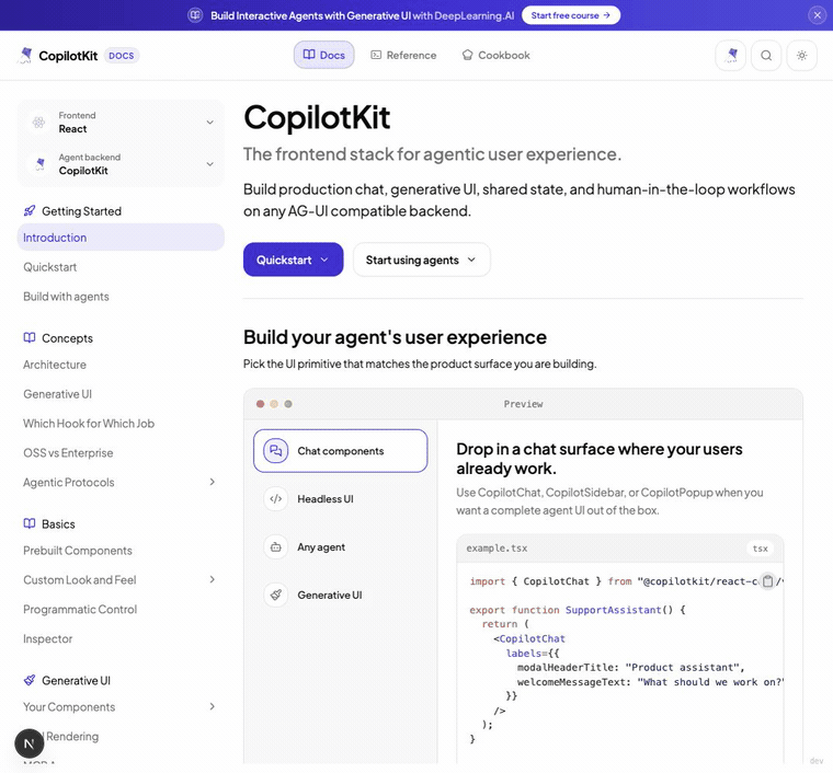 Docs picker
walkthrough