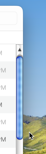 Classic Scrollbars