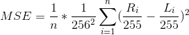 Image of MSE Equation