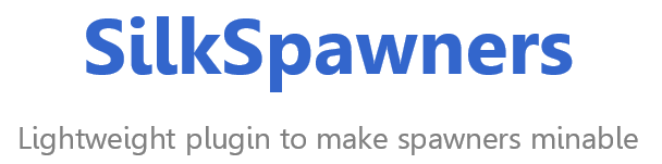 SilkSpawners - A lightweight plugin to make spawners mineable