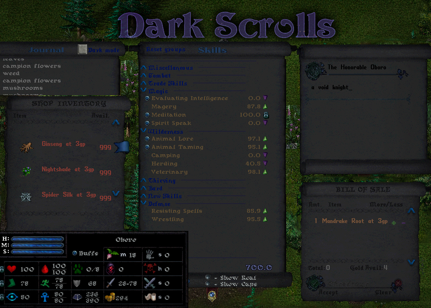 Dark Scrolls