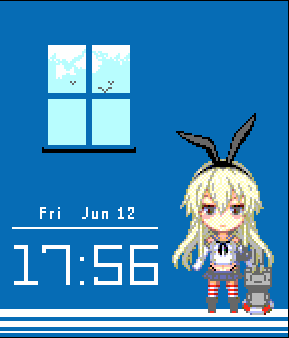 GitHub - conest/shimakaze: pebble watchface