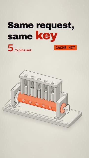 A pin-tumbler lock in cutaway