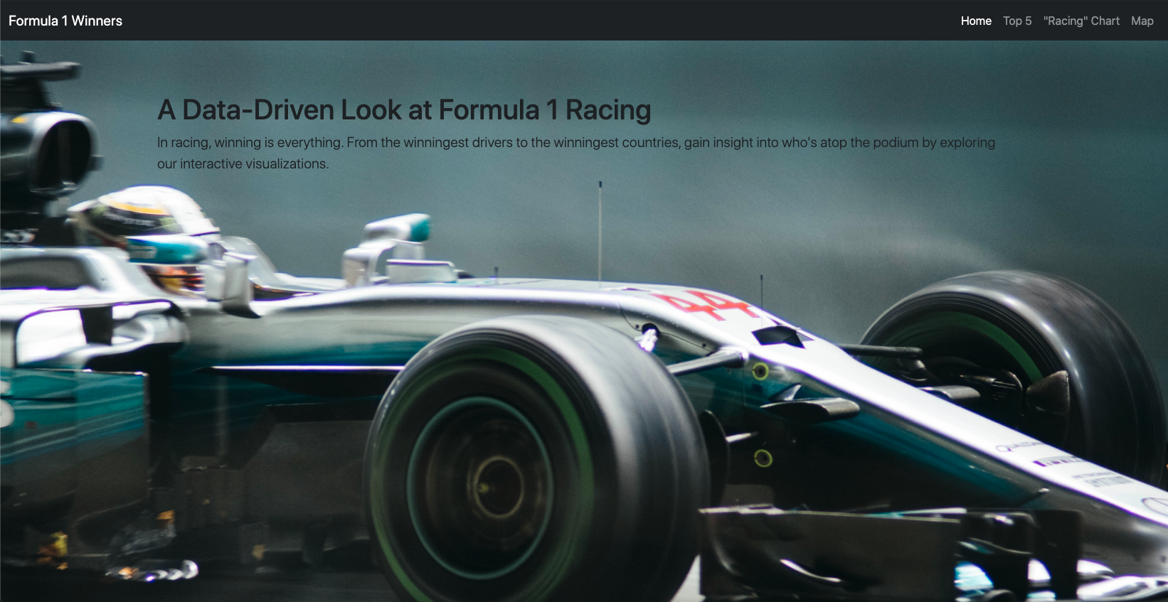 Visualization In F1 Racing GitHub - blackdenarius307/Formula-One-Victor-Visualizations