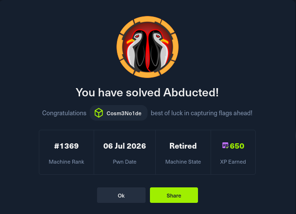 Abducted