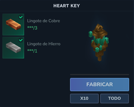 Key recipe