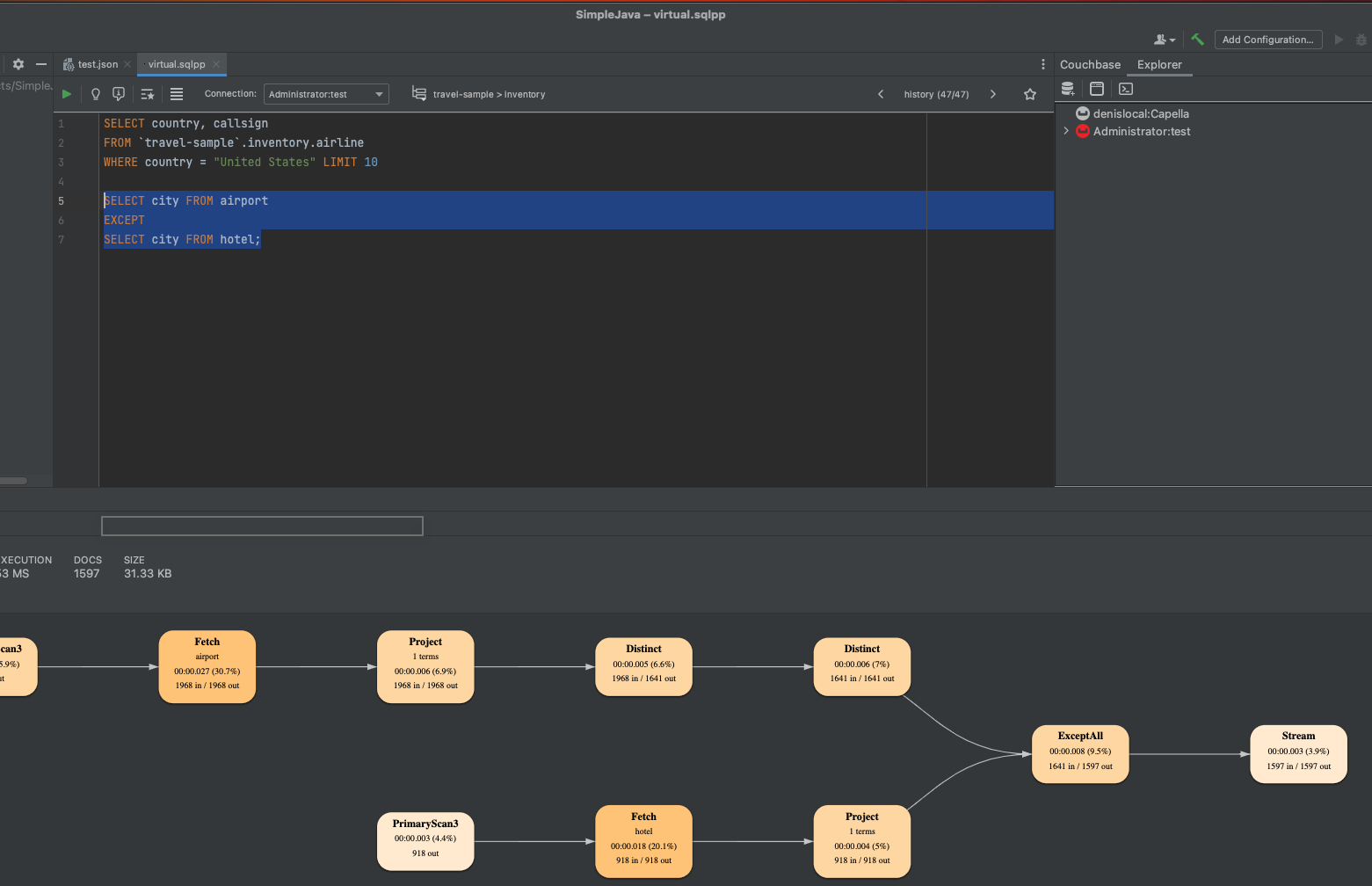 Selective Query Execution