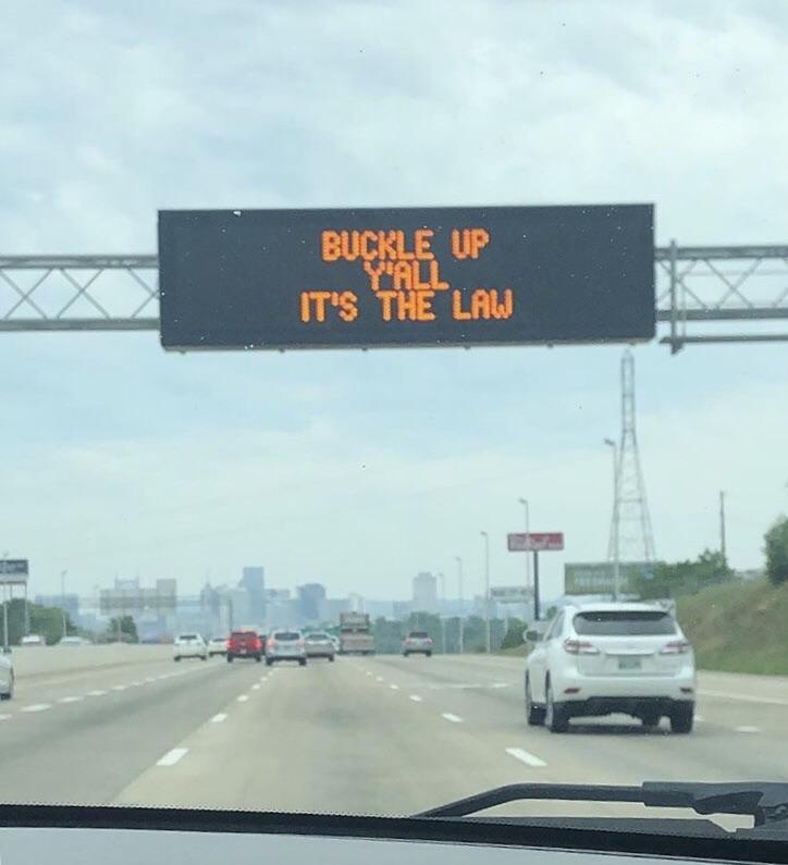 buckle up