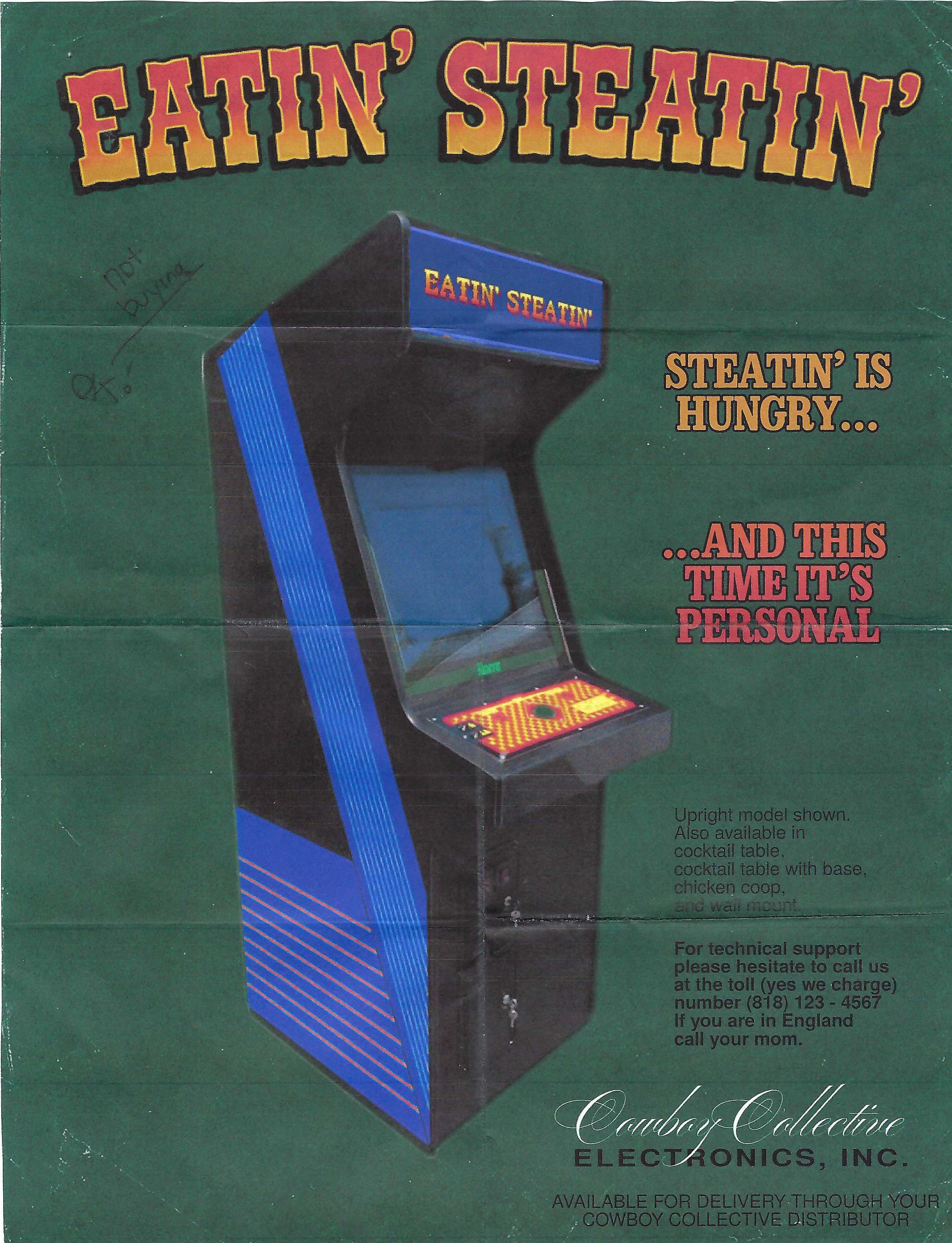 Eatin' Steatin' magazine advertisement