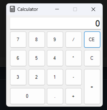 GitHub - Cozinia/WinForms-Calculator