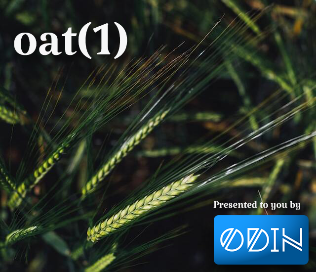 Oat plant