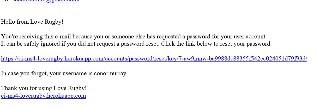 Forgot Password