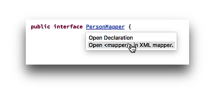 link to xml mapper