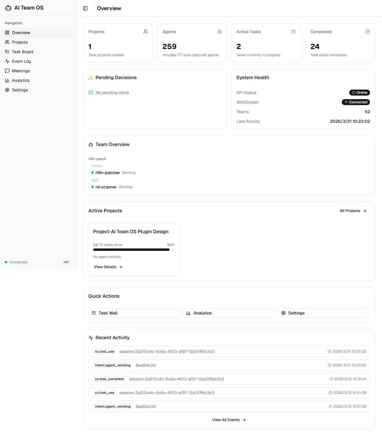 AI-company screenshot