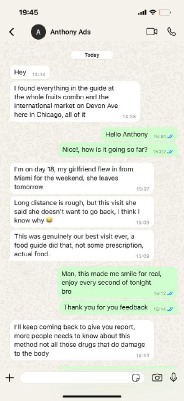 Customer testimonial
