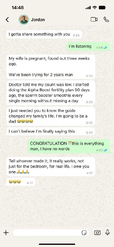 Customer testimonial