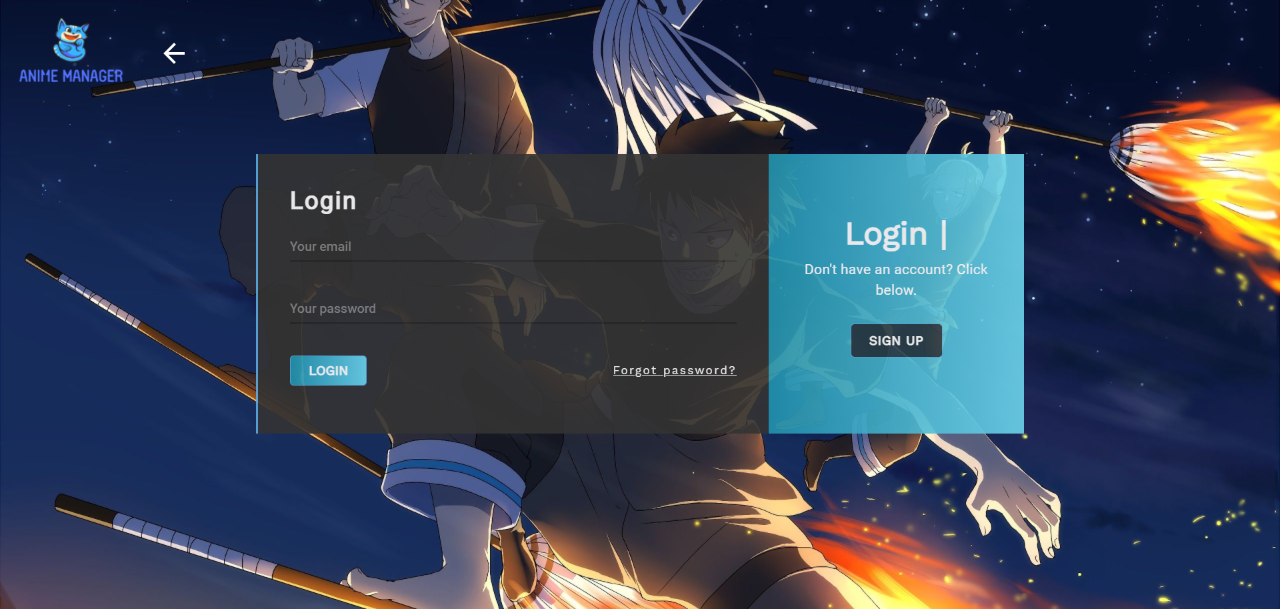 GitHub - Cshayan/Anime-Manager-v2-Client: A complete website using MERN  containing all details realted to anime, where users can search any anime  of their choice, add it to their watchlist and see various stats
