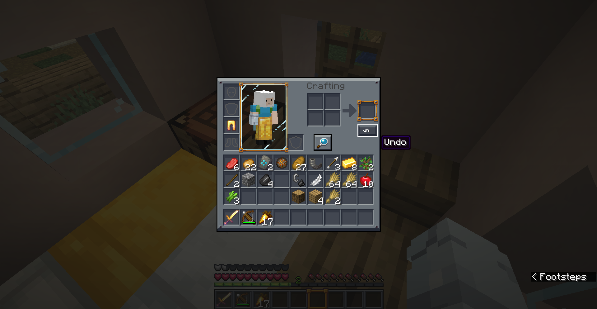 Crafting Table Screen