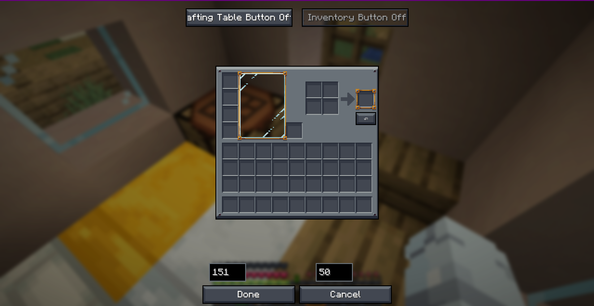 Visual Config Editor - Inventory
