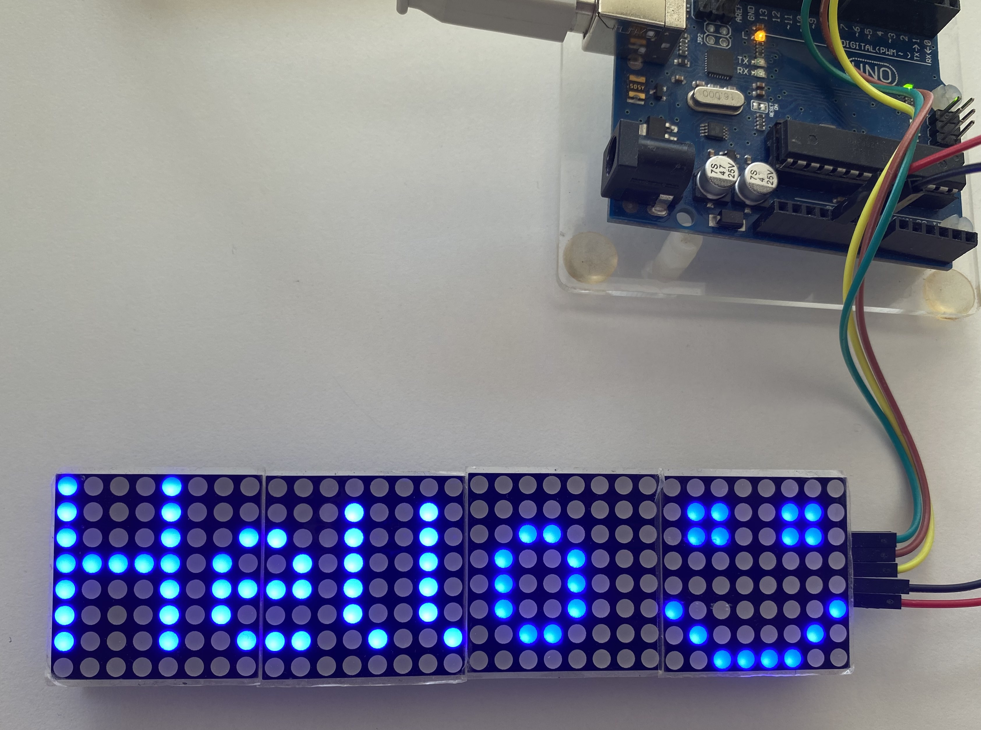 Led displayer example