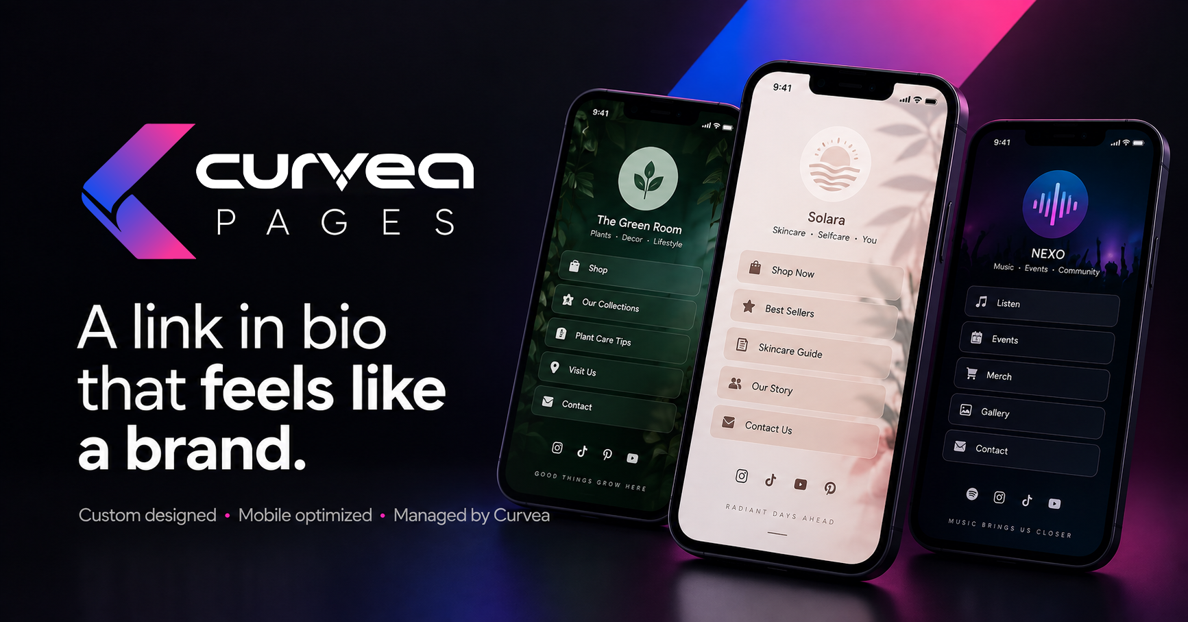 Official Curvea Pages Open Graph artwork