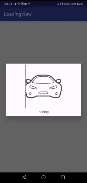 Example : Android Loading Animation