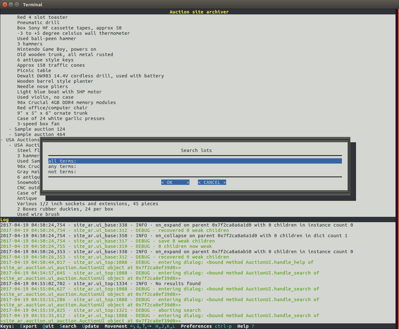 GitHub - cutty/site-ar: Python based time-series site scraper with a ...