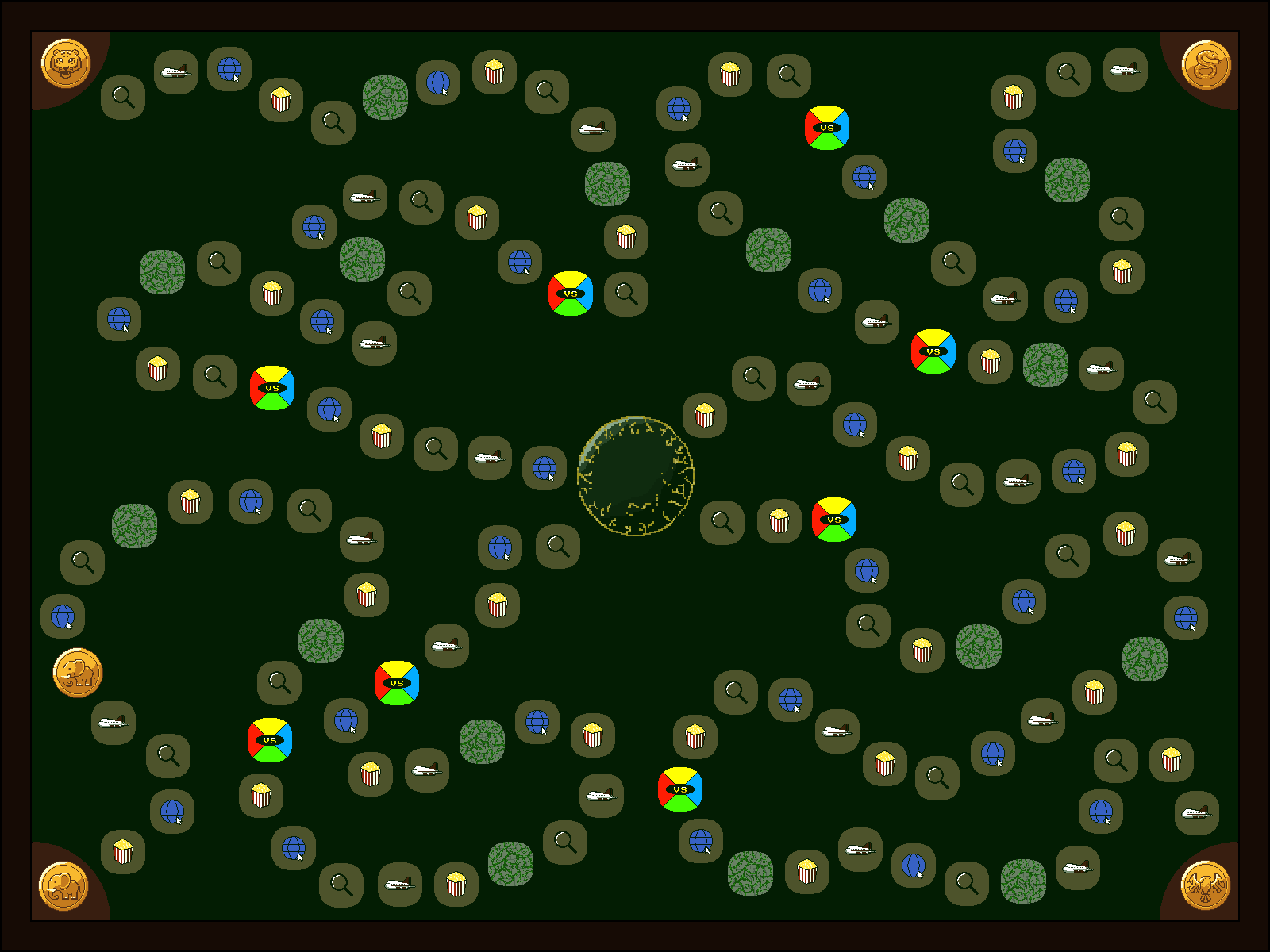 Totem Trials - board prototype