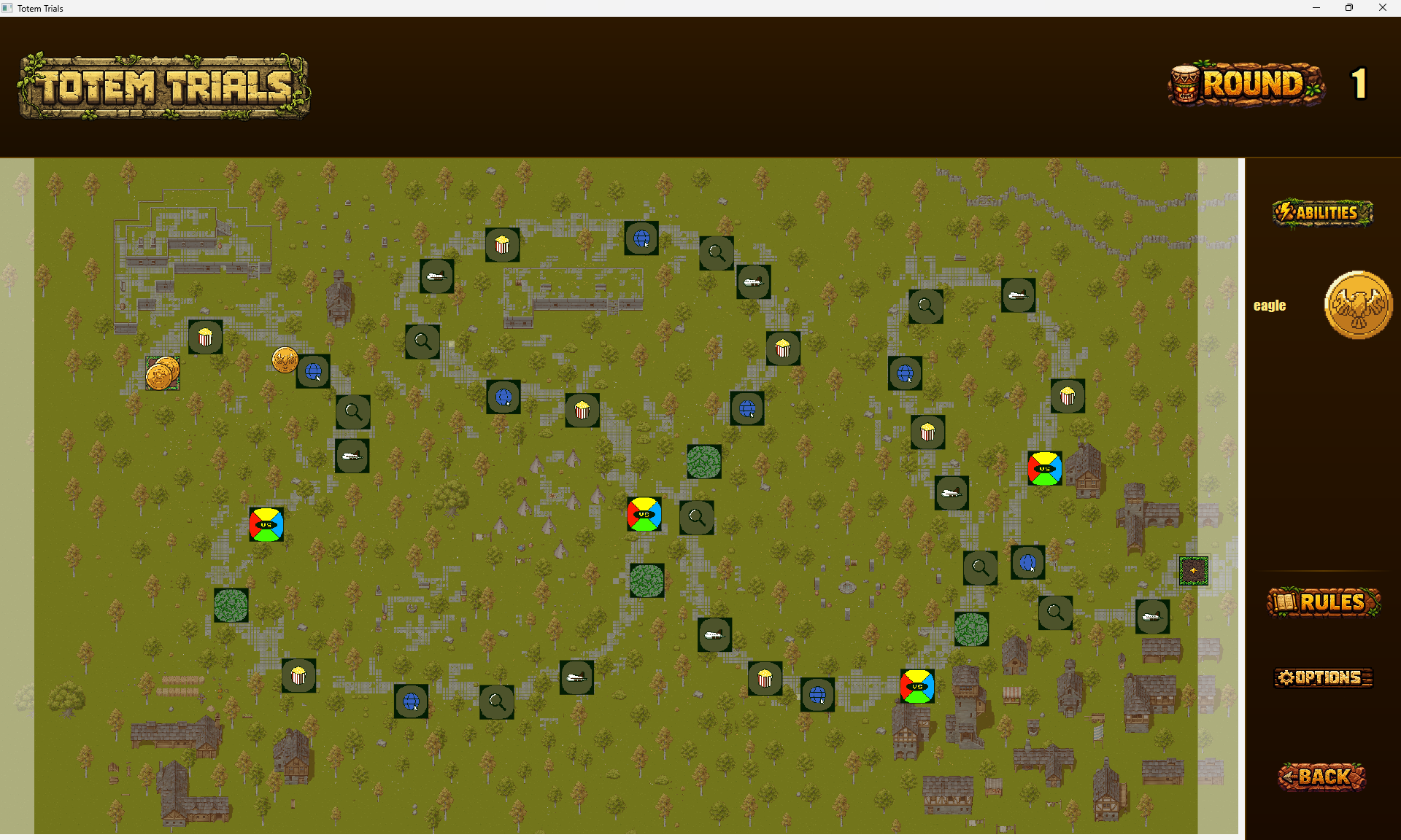 Totem Trials - JavaFX board