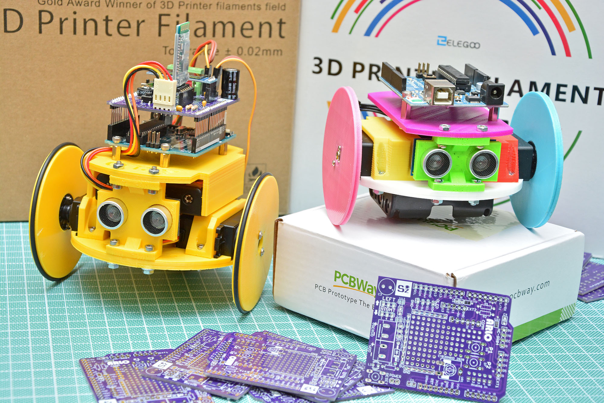 ARLO - Arduino 3D printed Robot