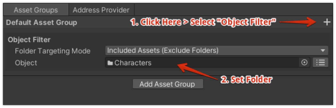 Asset Groups