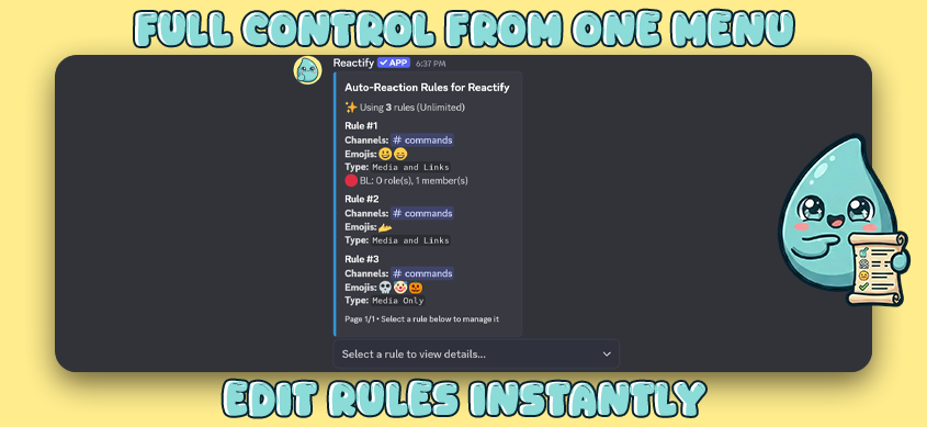 List & Edit
