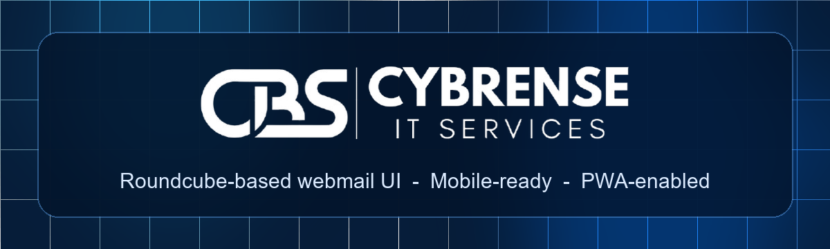 CBS Mail - modern Roundcube webmail experience