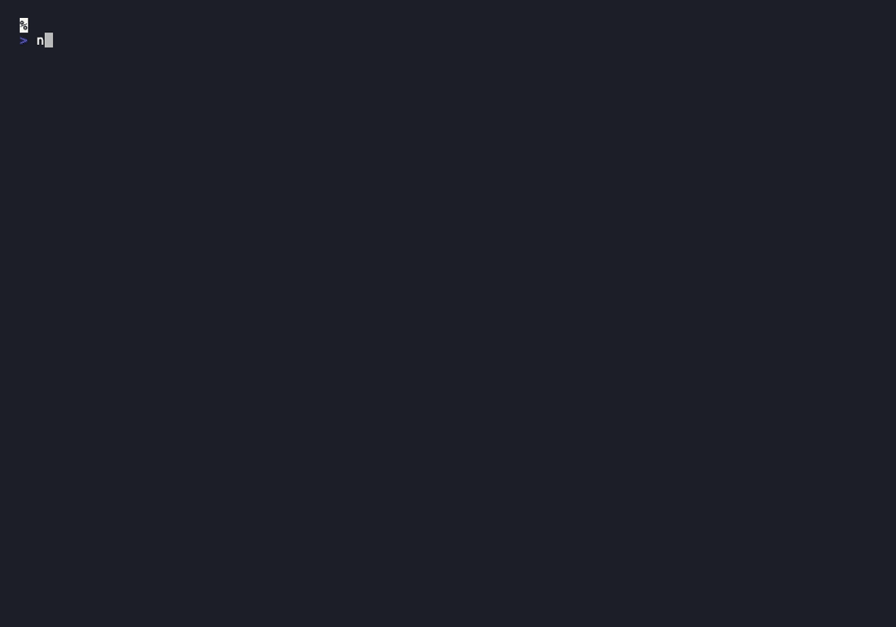 Server startup