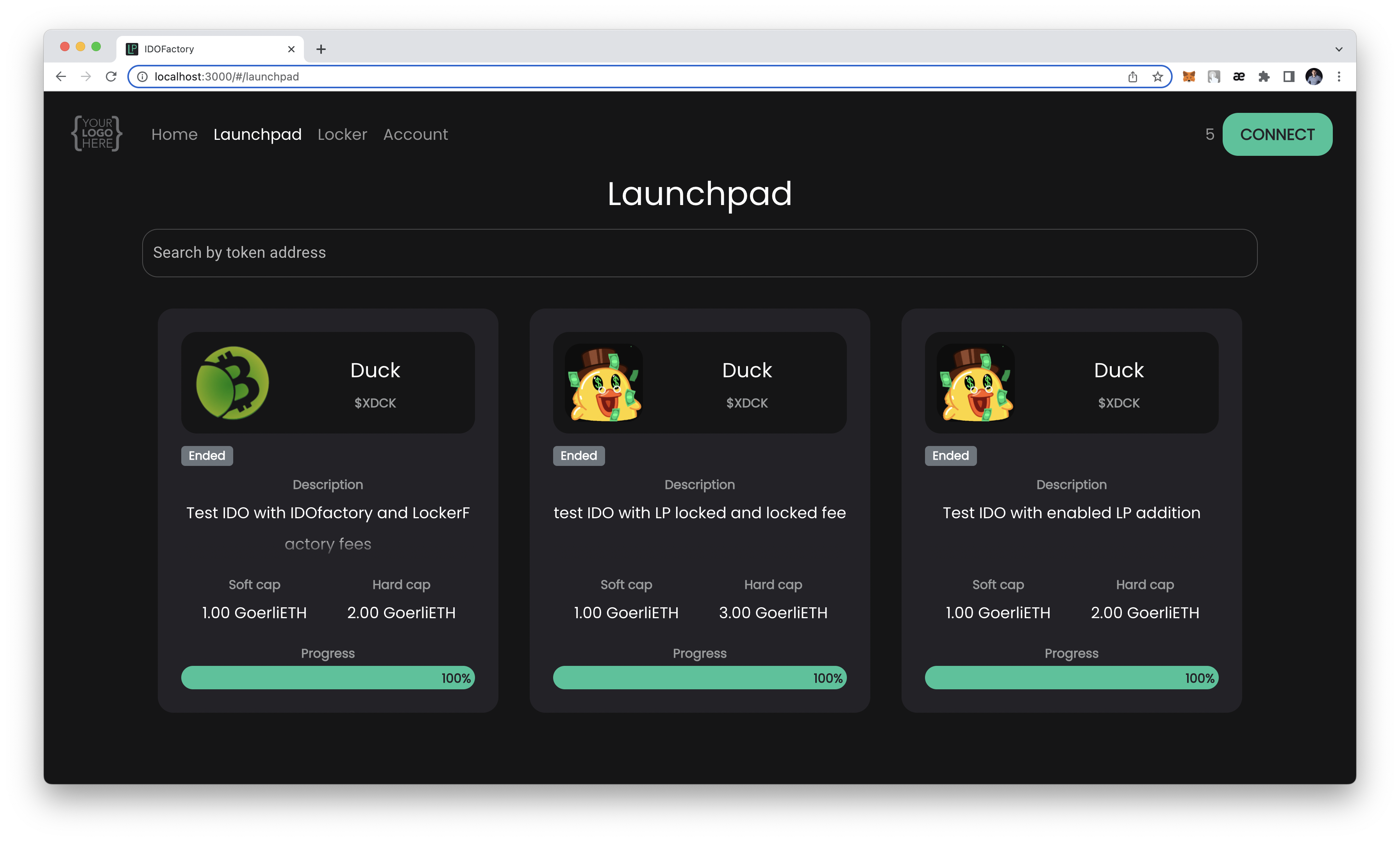 LaunchpadPage