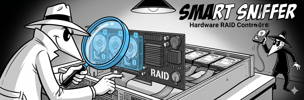 SMART Sniffer -- Hardware RAID Controllers