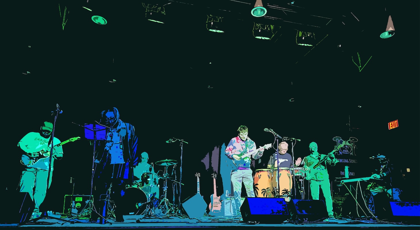 Cosmic Hawg performing live