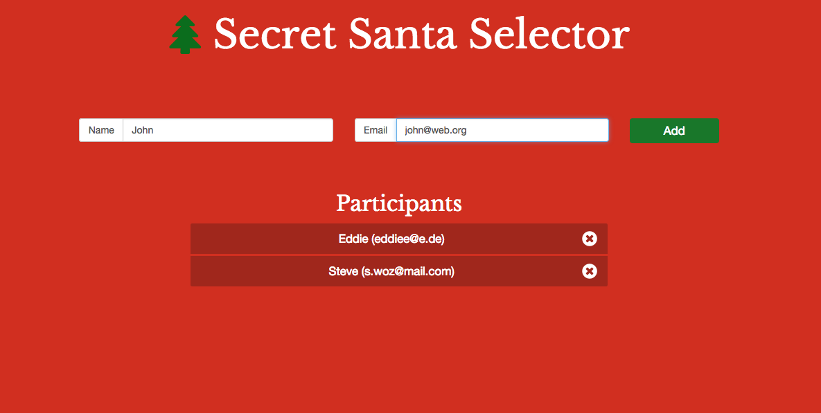 GitHub - DCRichards/santaSelector: A Simple Secret Santa Selector ...