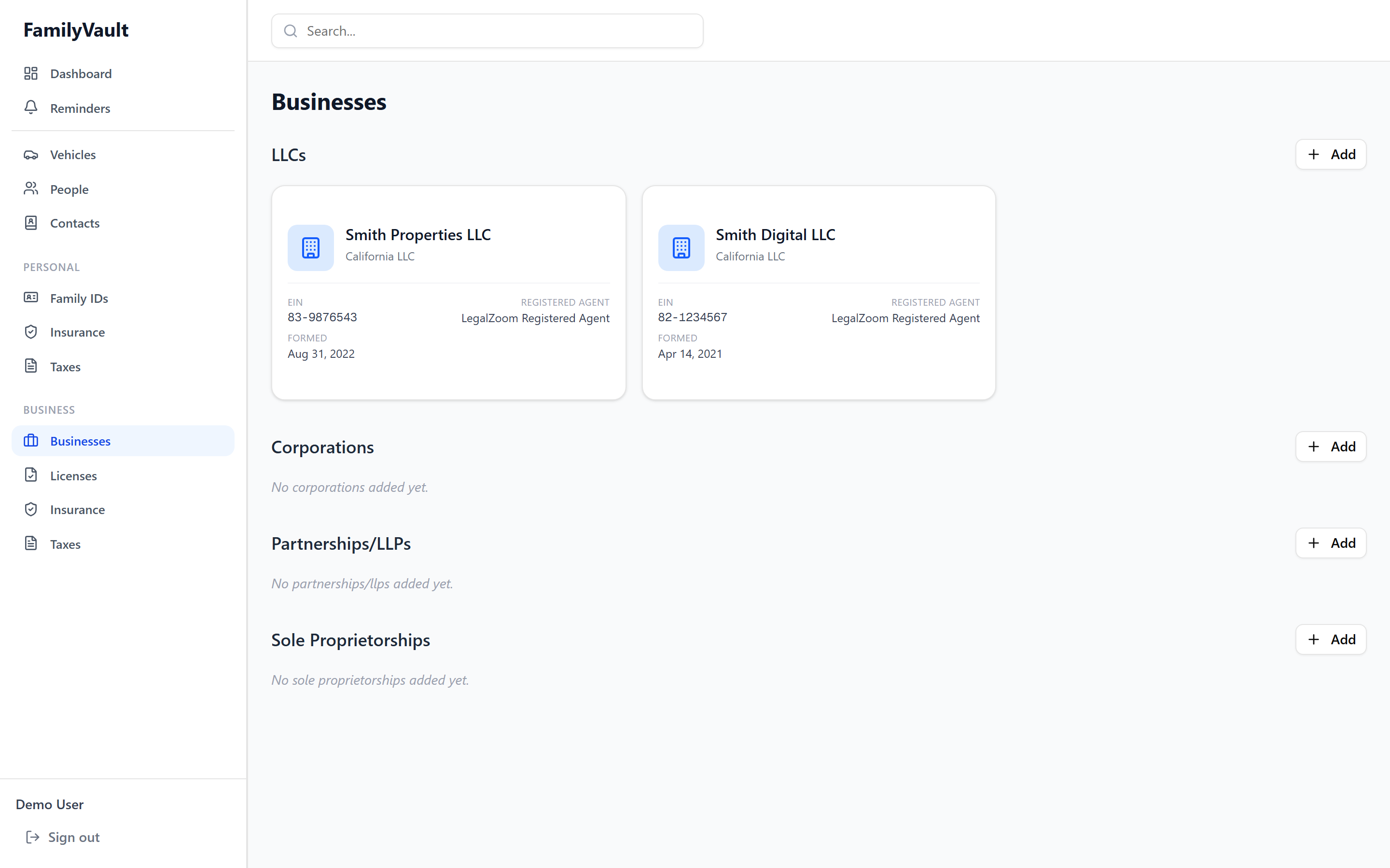 Business Documents