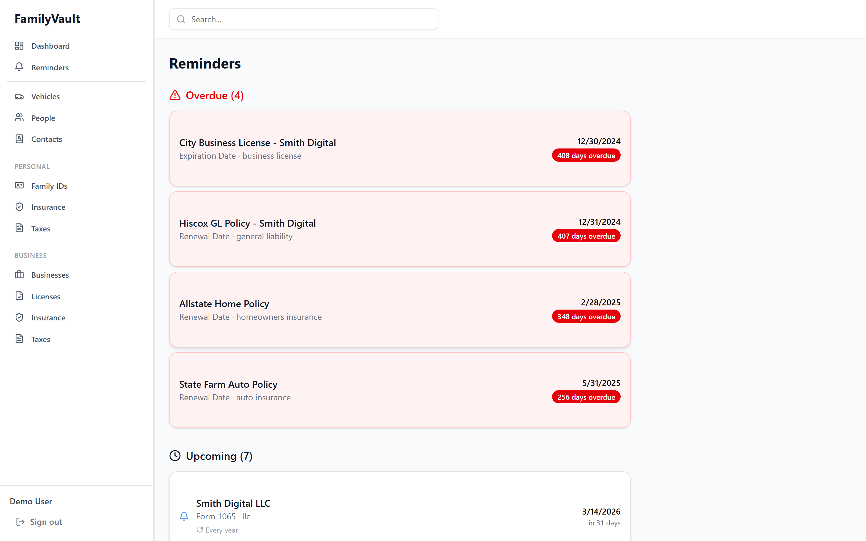 Smart Reminders