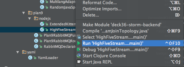 Run HighFiveStreamJoinTopology