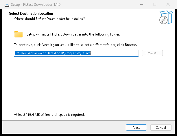 FitFast one-click Windows installer
