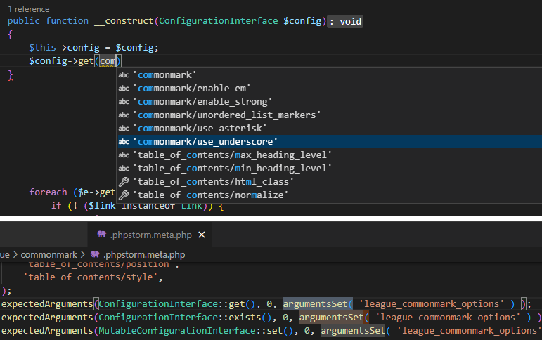 IntelliJ IDEA and PHP inheritance - Stack Overflow