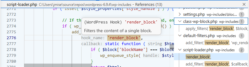 WordPress Hooks